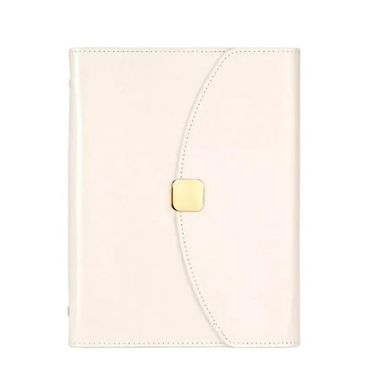 A5 Refillable Leather Versatile Notebooks with Compartments