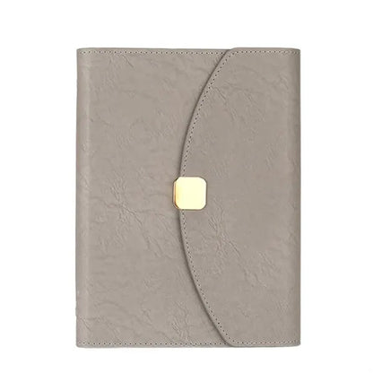 A5 Refillable Leather Versatile Notebooks with Compartments