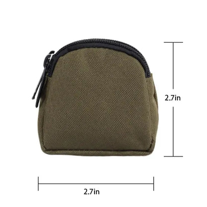 Small Outdoor Nylon Military Fan Tactical Coin Purse