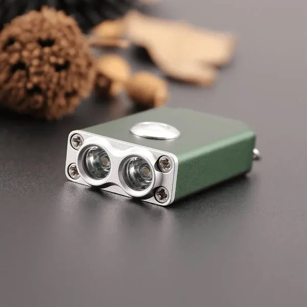 Mini Square Portable Rechargeable Keychain Flashlight
