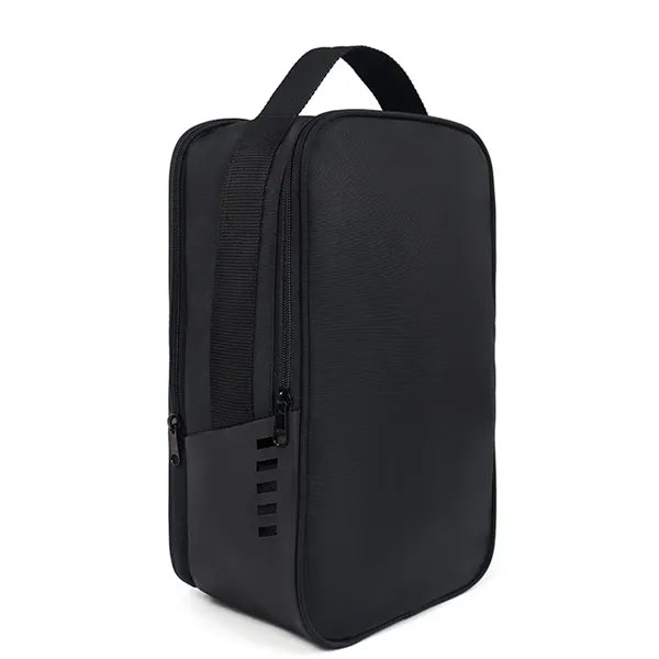 Travel Portable Golf Shoe Zipper Breathable Shoe Bag