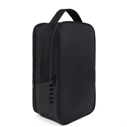 Travel Portable Golf Shoe Zipper Breathable Shoe Bag