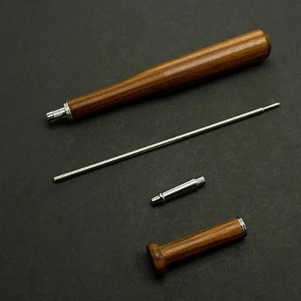 Baseball Bat-Shaped Wooden Smooth Writing Ballpoint Pen