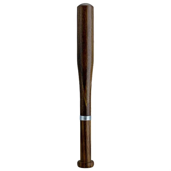 Baseball Bat-Shaped Wooden Smooth Writing Ballpoint Pen