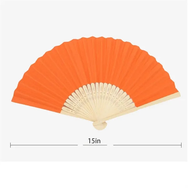 Children's Graffiti DIY Blank Folding Paper Fans
