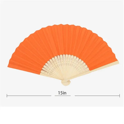 Children's Graffiti DIY Blank Folding Paper Fans