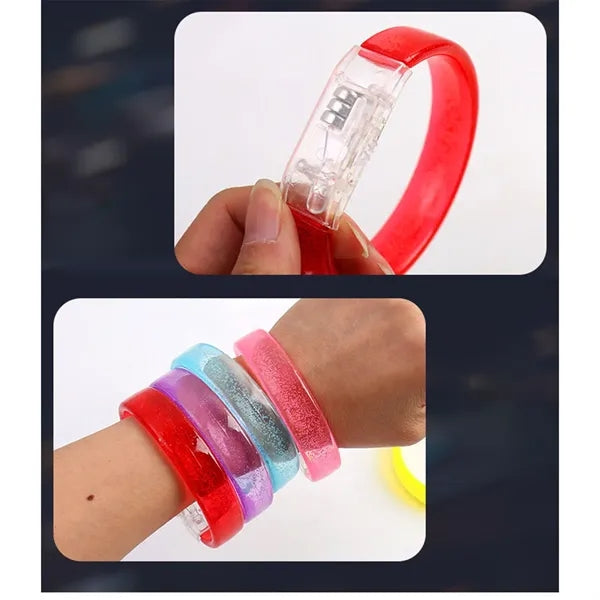 Acrylic LED Flashing Bracelet Party Supplies