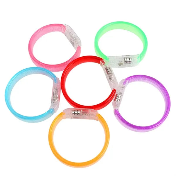 Acrylic LED Flashing Bracelet Party Supplies