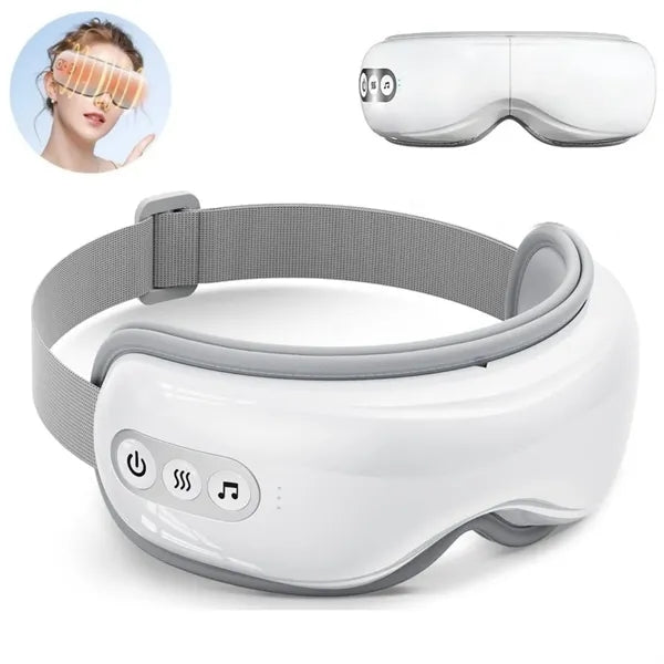 Smart Eye Massager with Heat, Vibration & Bluetooth Music
