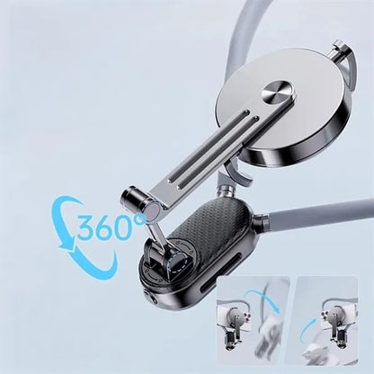 Magnetic Neck Phone Holder 360 Degree Adjustable Stand