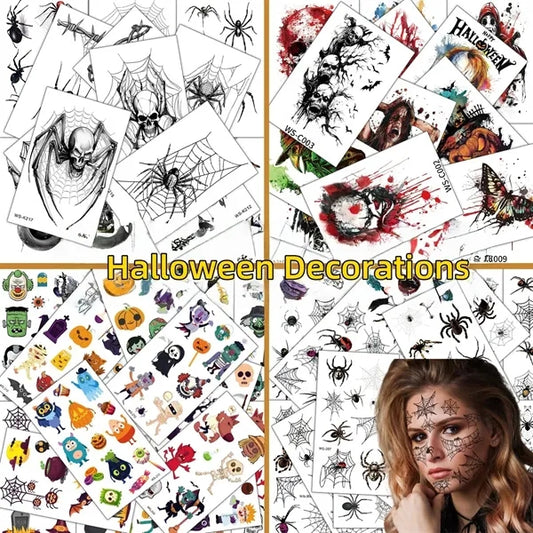 Temporary Tattoos Halloween Makeup Kit
