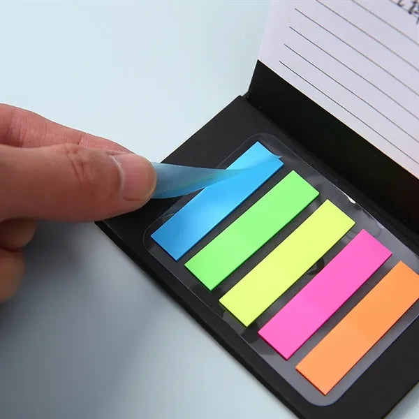 3 in 1 Notepad Sticker Notes Sticky Notebook With Pen Set