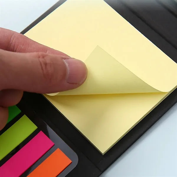 3 in 1 Notepad Sticker Notes Sticky Notebook With Pen Set