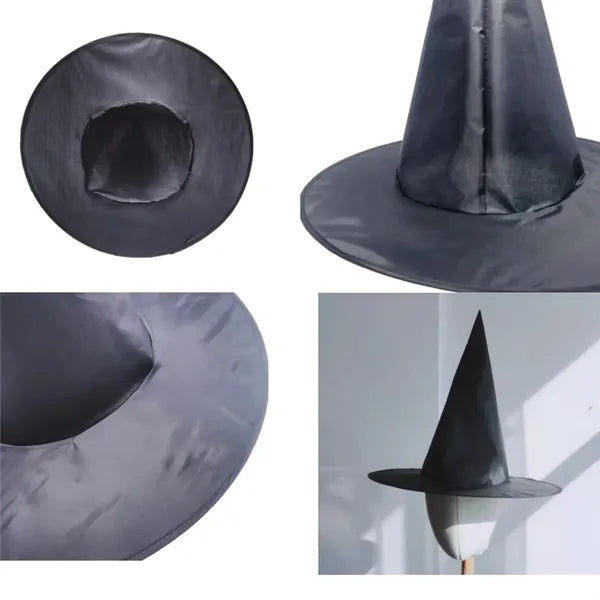 Black Witch Hat for Party Decoration