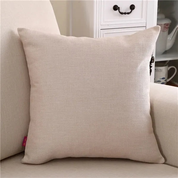 Custom Logo Throw Pillow with Soft Touch Cover