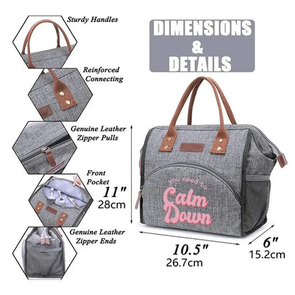 Large-Cooler Lunch Tote Bag