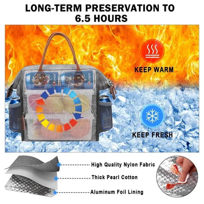 Large-Cooler Lunch Tote Bag