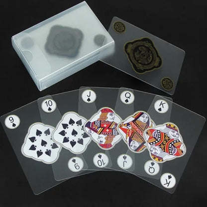 Transparent Pvc Plastic Playing Cards