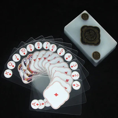 Transparent Pvc Plastic Playing Cards