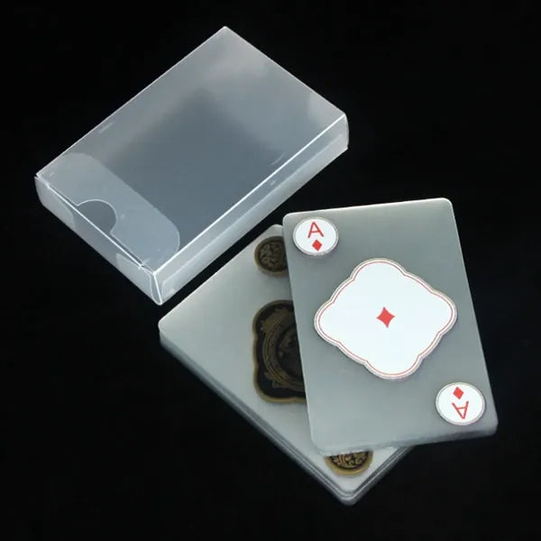 Transparent Pvc Plastic Playing Cards