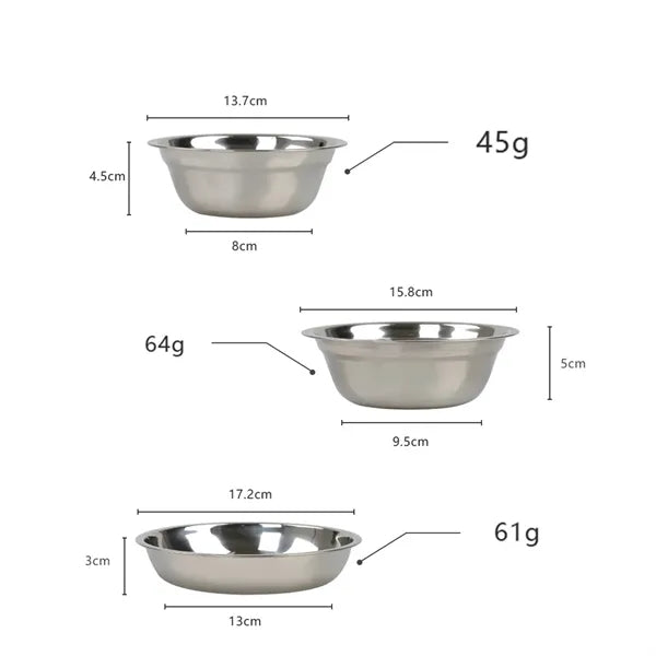 18Pcs Camping Tableware Plates Bowls Set Organizer