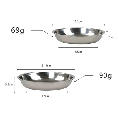 18Pcs Camping Tableware Plates Bowls Set Organizer