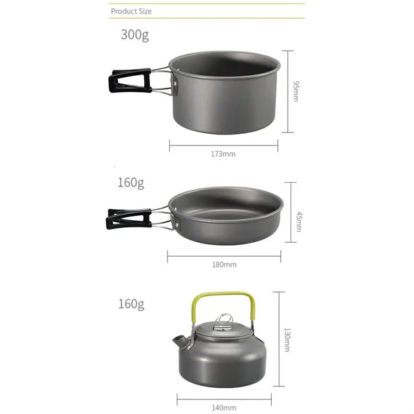 Camping Cookware Set