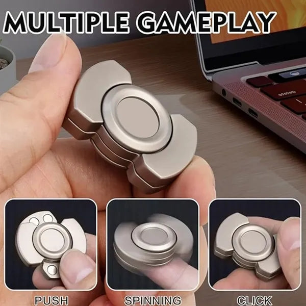 3-In-1 Metal Fidget Spinner Toy
