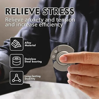 3-In-1 Metal Fidget Spinner Toy