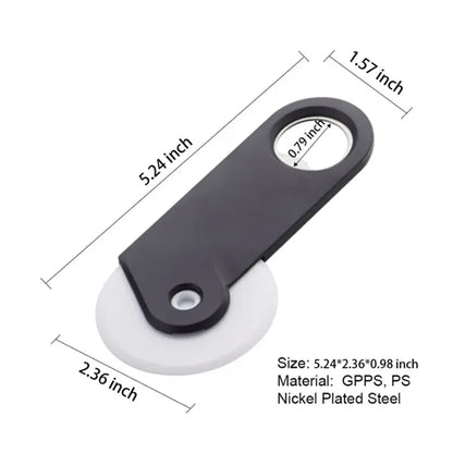 2-In-1 Pizza Cutter With Bottle Opener