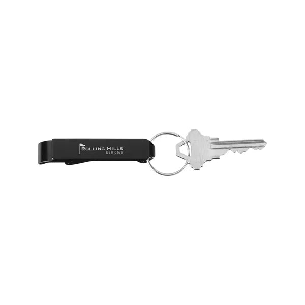 Aluminum Bottle Opener Keychain