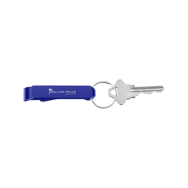 Aluminum Bottle Opener Keychain
