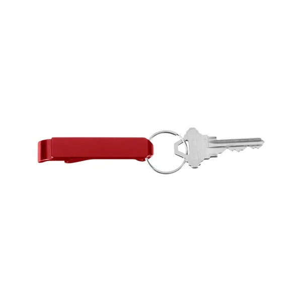 Aluminum Bottle Opener Keychain