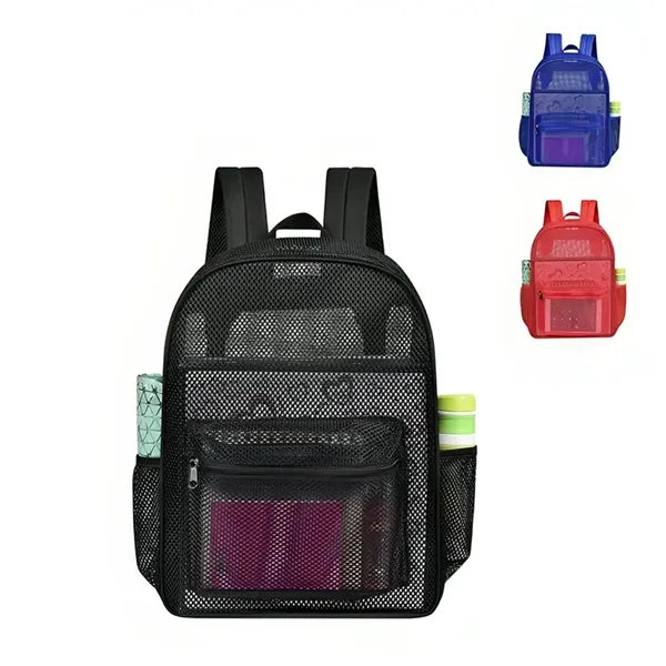 Transparent Mesh Backpack