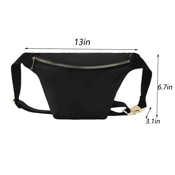 Nylon Crossbody Fanny Pack