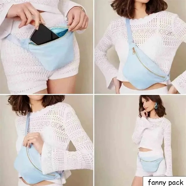 Nylon Crossbody Fanny Pack