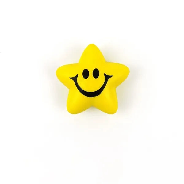 PU Smiling Face Five Point Star Pressure Ball