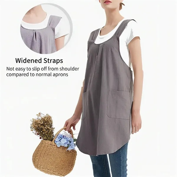 Cotton And Linen Apron
