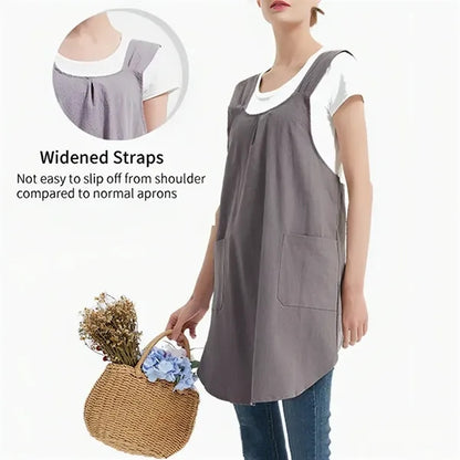 Cotton And Linen Apron