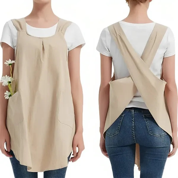 Cotton And Linen Apron