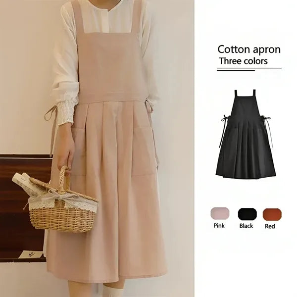 Cotton Waterproof Adjustable Extended Apron