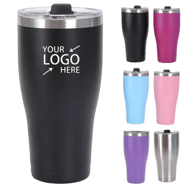 30oz Stainless Steel Double-Layer Insulated Tumbler
