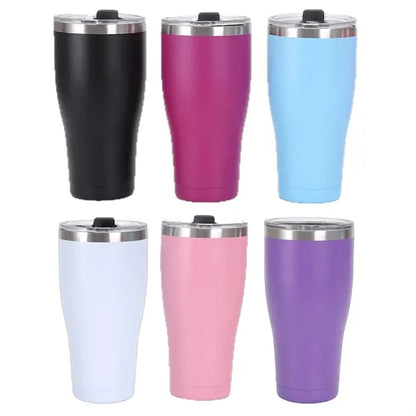 30oz Stainless Steel Double-Layer Insulated Tumbler