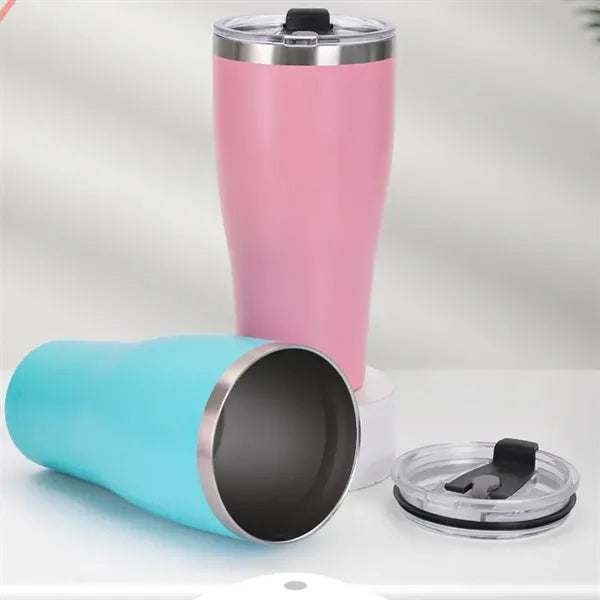 30oz Stainless Steel Double-Layer Insulated Tumbler