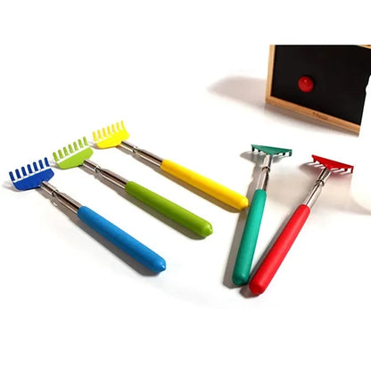 Portable Extendable Stainless Steel Cactus Back Scratcher