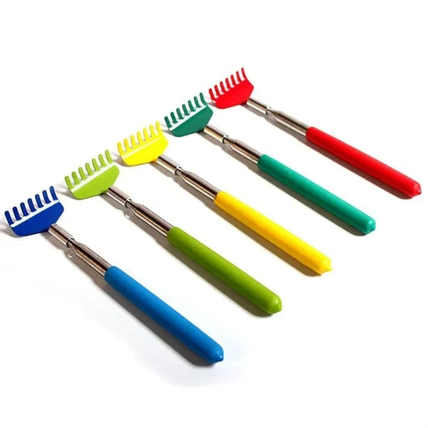 Portable Extendable Stainless Steel Cactus Back Scratcher