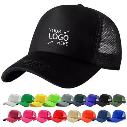 Adjustable Mesh Sports Baseball Cap Trucker Hat