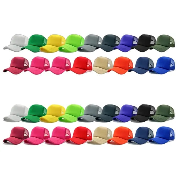 Adjustable Mesh Sports Baseball Cap Trucker Hat