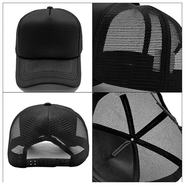 Adjustable Mesh Sports Baseball Cap Trucker Hat
