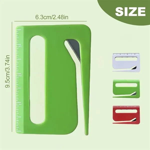 3-in-1 Envelope Opener with Scale and Magnifier
